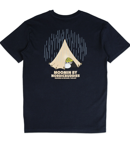 Moomin Adventure T-Shirt Unisex - Navy