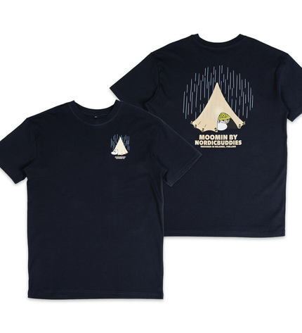 Moomin Adventure T-Shirt Unisex - Navy