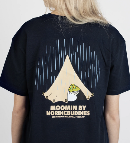 Moomin Adventure T-Shirt Unisex - Navy