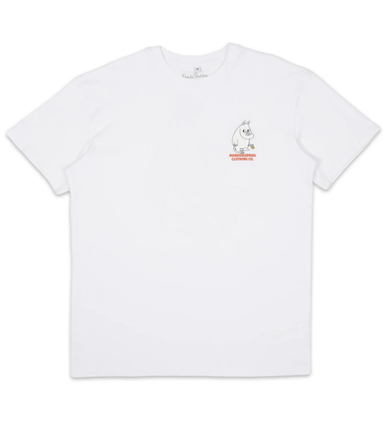 Moomintroll's Flower T-Shirt Unisex - White