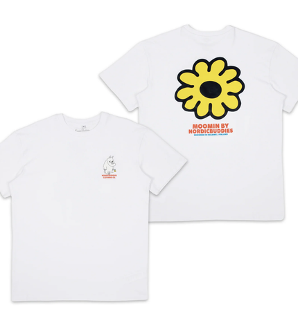 Moomintroll's Flower T-Shirt Unisex - White
