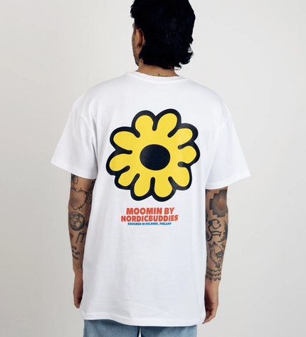 Moomintroll's Flower T-Shirt Unisex - White