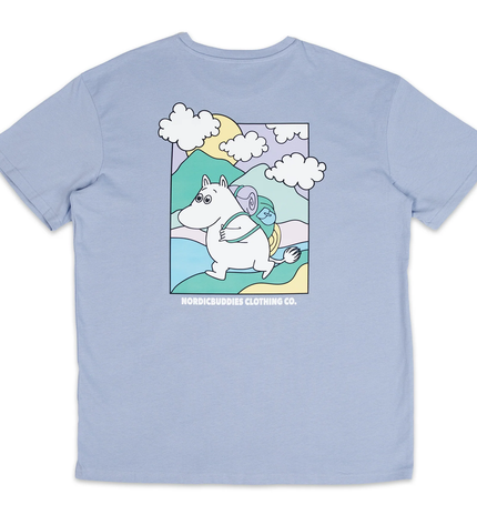 Moomintroll's Adventure T-Shirt Unisex - Blue