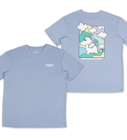 Moomintroll's Adventure T-Shirt Unisex - Blue