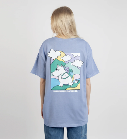 Moomintroll's Adventure T-Shirt Unisex - Blue