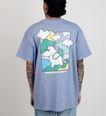 Moomintroll's Adventure T-Shirt Unisex - Blue