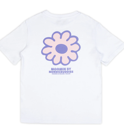 Moomintroll's Flower Everyday T-Shirt Women - White