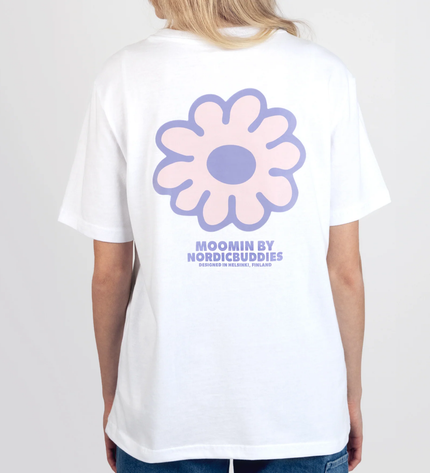 Moomintroll's Flower Everyday T-Shirt Women - White