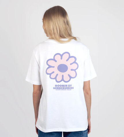 Moomintroll's Flower Everyday T-Shirt Women - White
