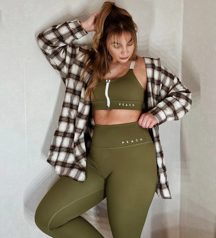 Leggings 'Olive Green'