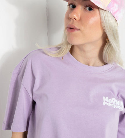 Moomin Heavy Unisex T-shirt - Lilac