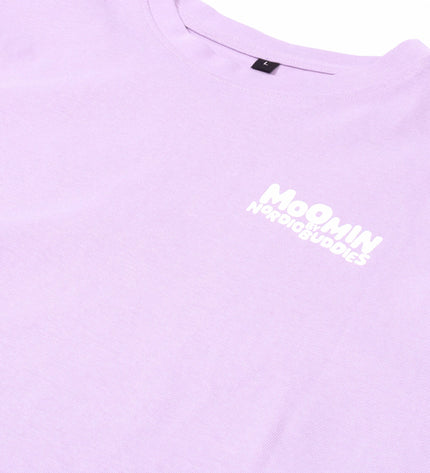 Moomin Heavy Unisex T-shirt - Lilac