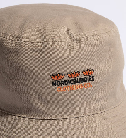 Moomin Jungle Adult Bucket Hat - Beige