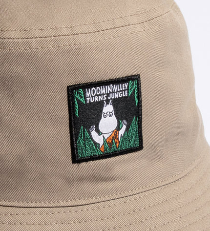 Moomin Jungle Adult Bucket Hat - Beige
