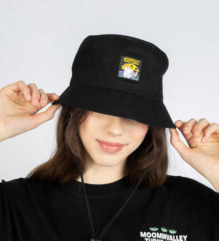 Moomin Jungle Adult Bucket Hat - Black