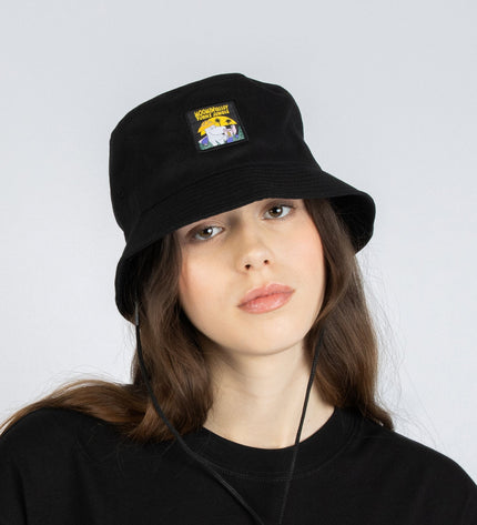 Moomin Jungle Adult Bucket Hat - Black