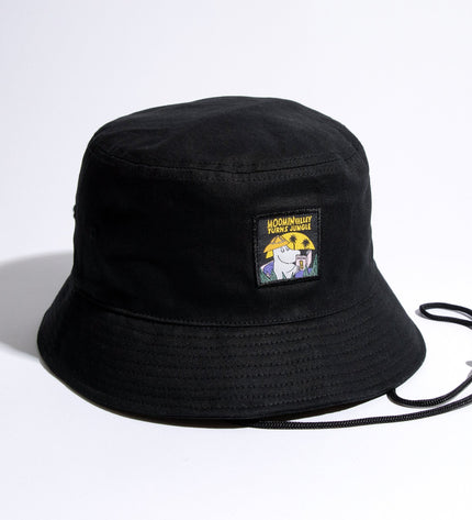 Moomin Jungle Adult Bucket Hat - Black