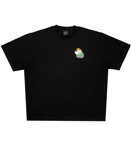 Moomin Jungle Heavy Unisex T-shirt - Black