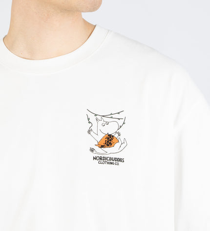 Moomin Jungle Heavy Unisex T-shirt - White