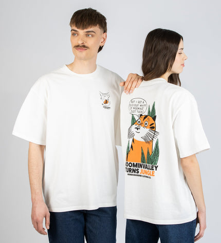 Moomin Jungle Heavy Unisex T-shirt - White