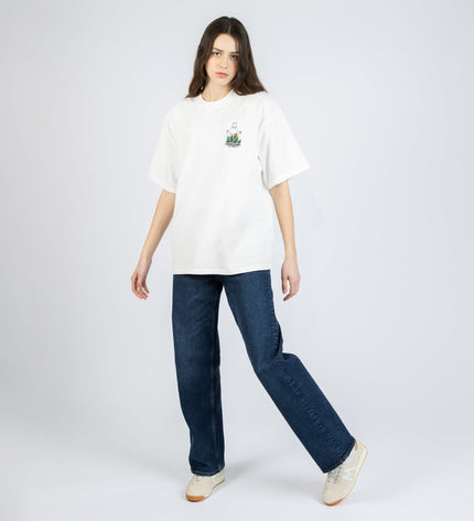 Moomin Jungle Heavy Unisex T-shirt - White