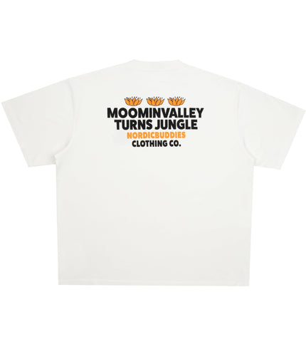 Moomin Jungle Heavy Unisex T-shirt - White
