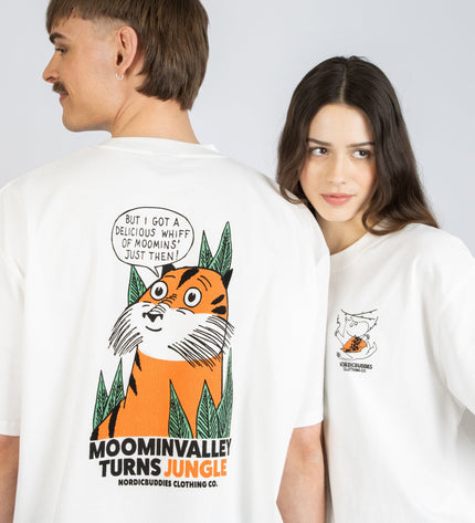 Moomin Jungle Heavy Unisex T-shirt - White