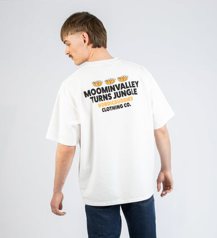 Moomin Jungle Heavy Unisex T-shirt - White