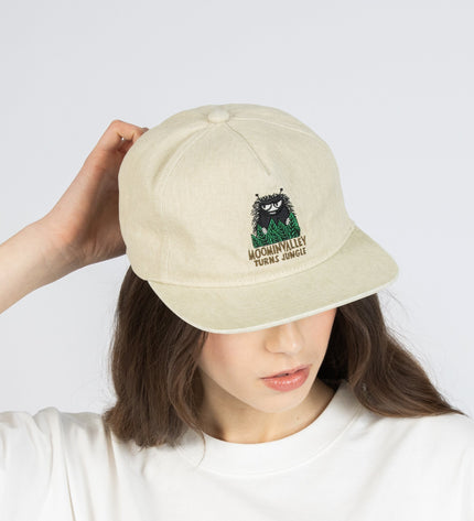 Moomin Washed Denim Adult Cap - Denim Beige