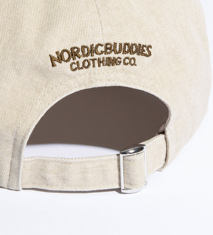 Moomin Washed Denim Adult Cap - Denim Beige