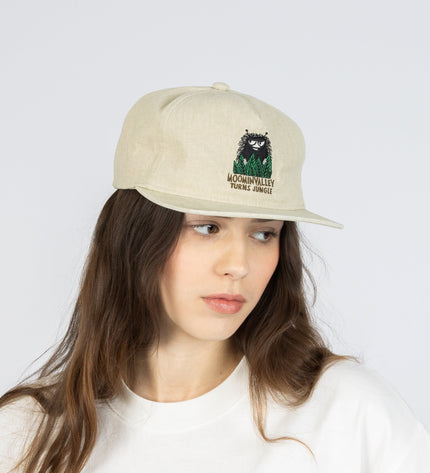 Moomin Washed Denim Adult Cap - Denim Beige
