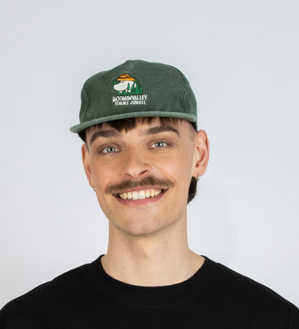 Moomin Washed Denim Adult Cap - Denim Green