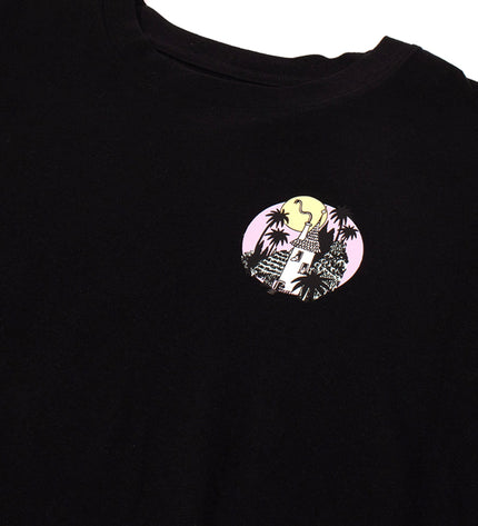 Moomintroll Jungle Heavy Unisex T-shirt - Black