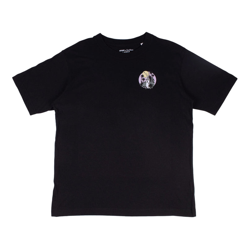 Moomintroll Jungle Heavy Unisex T-shirt - Black