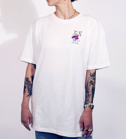 Moomin Party Heavy Unisex T-shirt - White