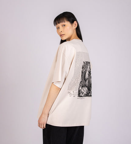 Novels Unisex T-Shirt - Beige