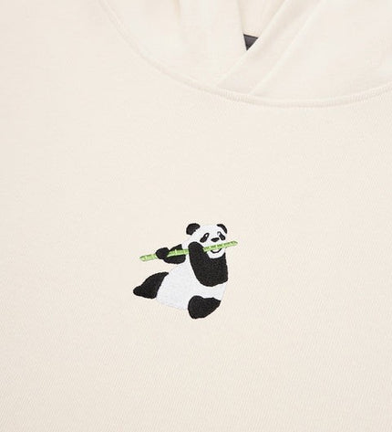 Panda Hoodie - Cream