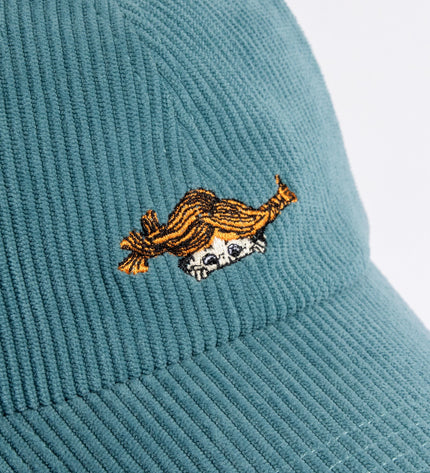 Pippi Corduroy Dad Cap - Petrol