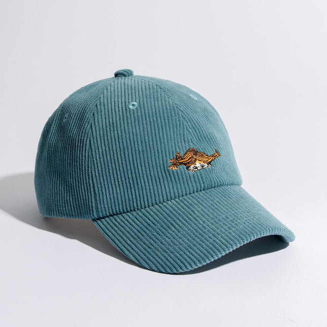 Nordicbuddies Kepurė „Pippi Longstocking Corduroy Dad Cap“ – Petrol