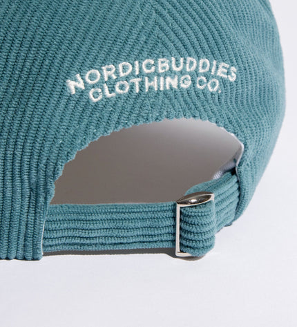 Pippi Corduroy Dad Cap - Petrol