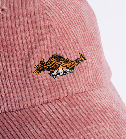 Pippi Corduroy Dad Cap - Pink