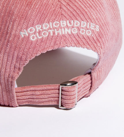 Pippi Corduroy Dad Cap - Pink