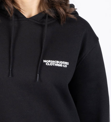 Pippi Longstocking Unisex Heavy Hoodie - Black