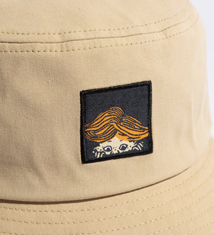 Pippi Longstocking Bucket Hat - Beige