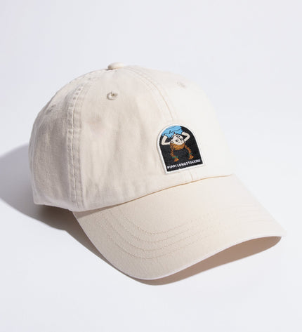 Nordicbuddies Kepurė „Pippi Longstocking Dad Cap“ – Natural White