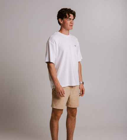 Panda Terry T-shirt - White