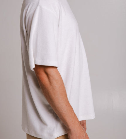 Panda Terry T-shirt - White