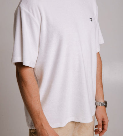 Panda Terry T-shirt - White