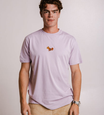 Squirrel T-shirt - Lilac