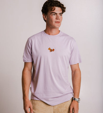 Squirrel T-shirt - Lilac